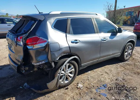 2016 Nissan Rogue S/Sl/Sv из США, поврежденный, VIN KNMAT2MT1GP694937